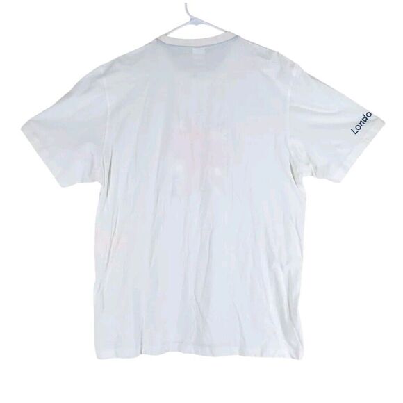 Vtg Adidas London 2012 Olympics T-shirt Men XL Red Multi Graphic SS Crewneck NWT - Picture 6 of 14